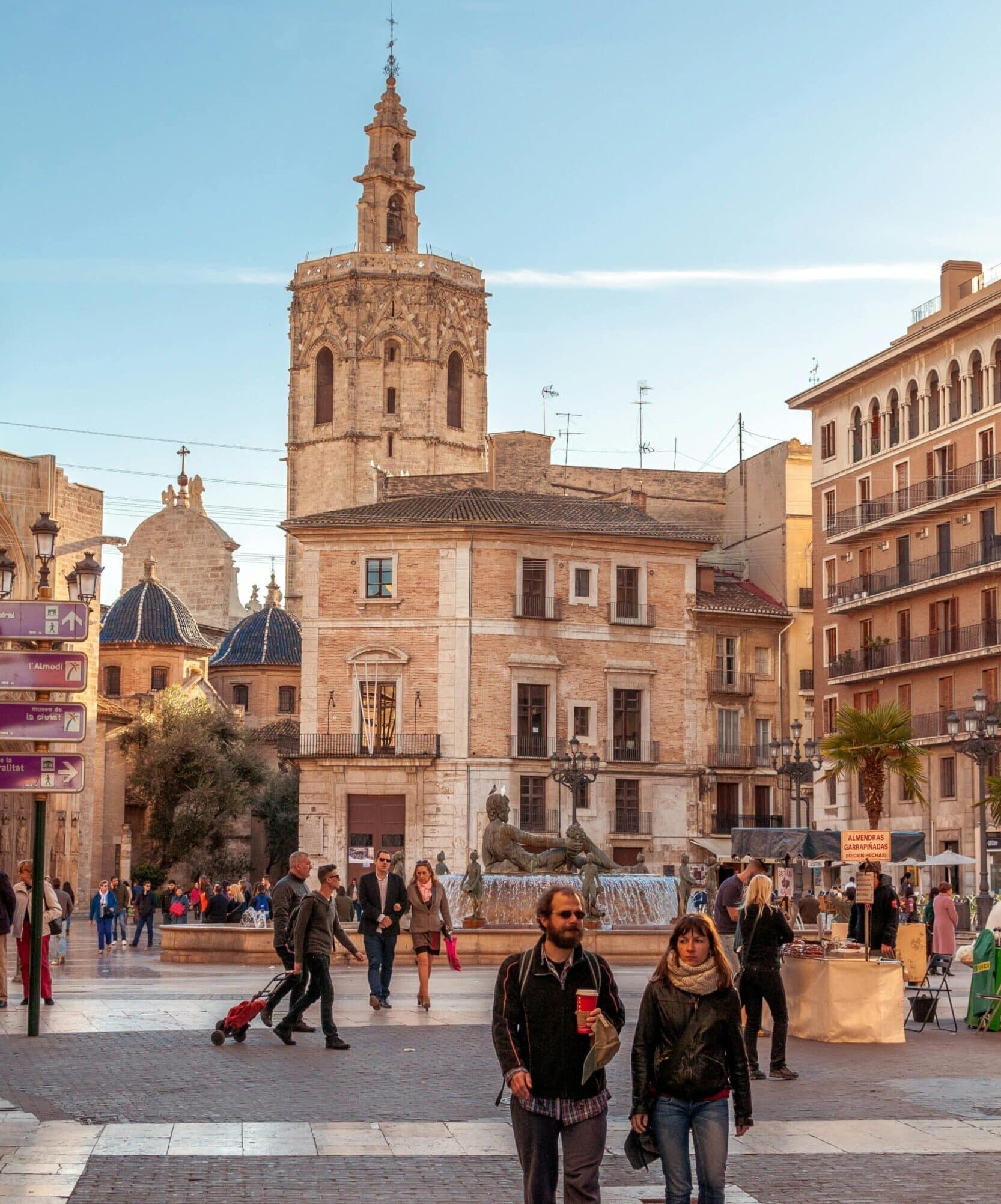 vista del Miguelete de Valencia