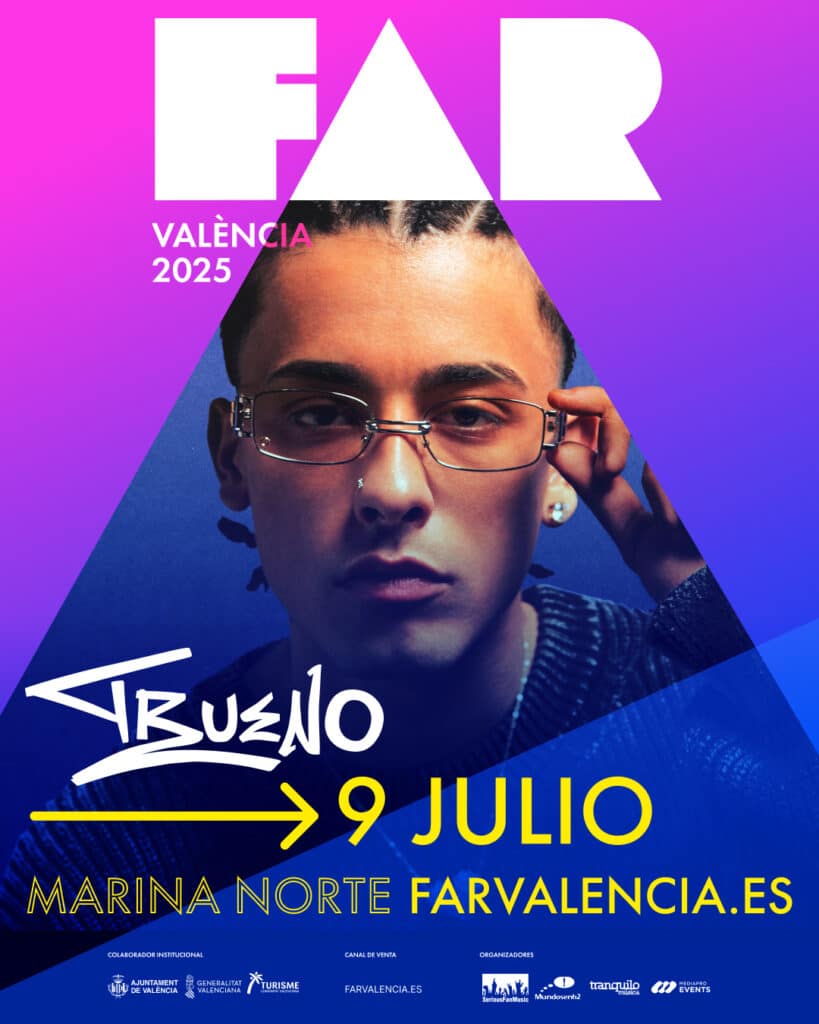 poster of FAR festival line-up in valencia